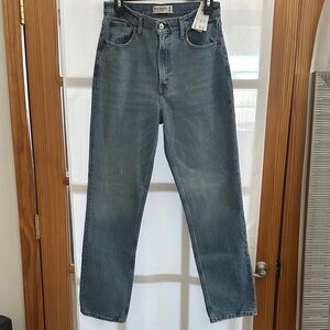 NWT Abercrombie & Fitch Classic Blue Straight Jeans